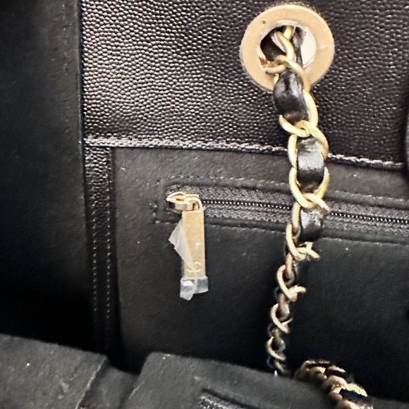 #113 - Chanel Deauville Tote Studded Caviar! - Picture 14 of 16
